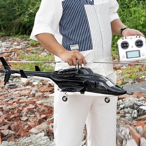 RC Helicopter with GPS, FLYWING FW450L Air-Wolf 450 Class 2.4G RC Military Helicopter, with GPS Positioning, Brushless Motor, Four Flight Modes (RTF Version) in Saudi Arabia