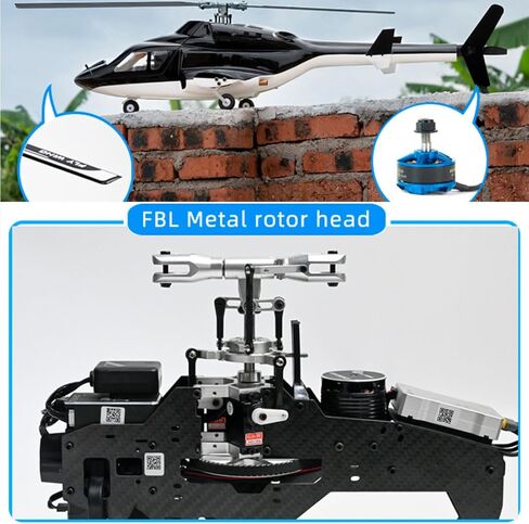 RC Helicopter with GPS, FLYWING FW450L Air-Wolf 450 Class 2.4G RC Military Helicopter, with GPS Positioning, Brushless Motor, Four Flight Modes (RTF Version) in Saudi Arabia