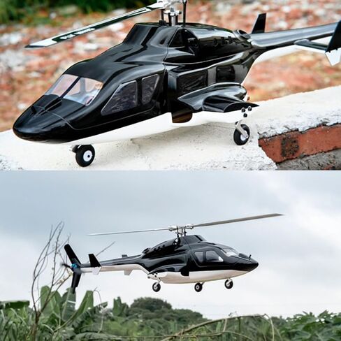 RC Helicopter with GPS, FLYWING FW450L Air-Wolf 450 Class 2.4G RC Military Helicopter, with GPS Positioning, Brushless Motor, Four Flight Modes (RTF Version) in Saudi Arabia