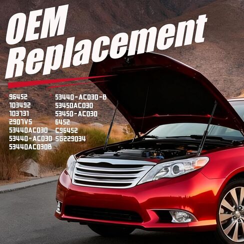 Vepagoo 2 Front Hood Gas Lift Supports Struts 6877 Compatible for Hyundai Santa Fe 2013-2018, Hyundai Santa Fe Sport 2013-2018, Hyundai Santa Fe XL 2013-2019, 96877, 679035, 811613Q000 in Kuwait