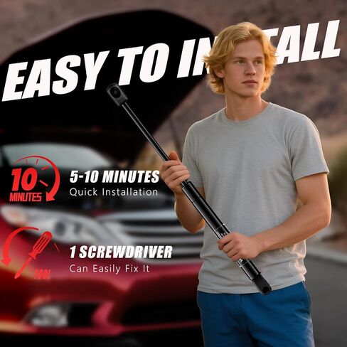 Vepagoo 2 Front Hood Gas Lift Supports Struts 6877 Compatible for Hyundai Santa Fe 2013-2018, Hyundai Santa Fe Sport 2013-2018, Hyundai Santa Fe XL 2013-2019, 96877, 679035, 811613Q000 in Kuwait