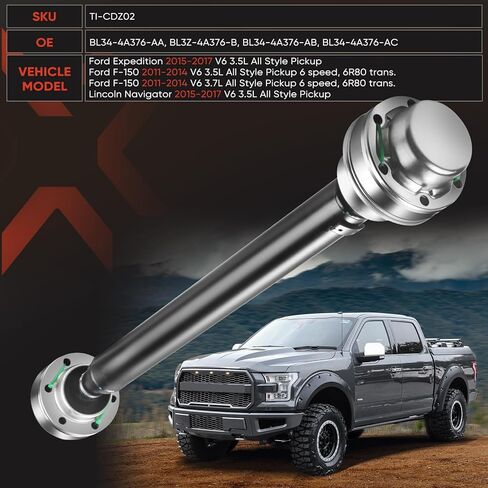 936-331 Drive Shaft - Front Driveshaft Propeller Drive Shaft Assembly Compatible with 2007-2007 E280，2004-2005 E320，2006-2008 E350 in Kuwait