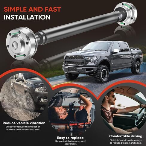 936-331 Drive Shaft - Front Driveshaft Propeller Drive Shaft Assembly Compatible with 2007-2007 E280，2004-2005 E320，2006-2008 E350 in Kuwait