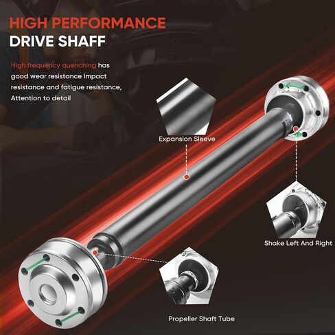 936-331 Drive Shaft - Front Driveshaft Propeller Drive Shaft Assembly Compatible with 2007-2007 E280，2004-2005 E320，2006-2008 E350 in Kuwait