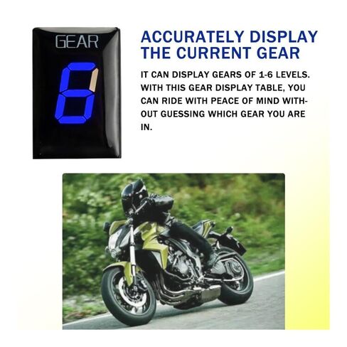 Digital Gear Indicator Display for GL1800 for Goldwing 1800 GL 1800 2005-2014 2015 2016 2017 Motorcycle Accessories Gear Display Indicator Digital Meter in Saudi Arabia