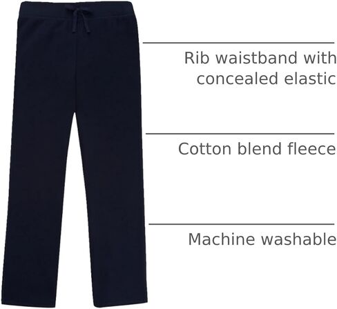 French Toast Girls' Fleece Sweatpant in Kuwait