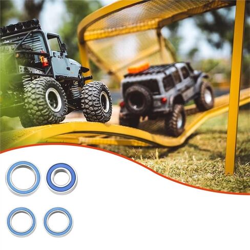 Compatible with Traxxas for Slash 4X4 for VXL for Rustler for Stampede HQ727 1/10 RC Car Parts Accessories 21Pcs Sealed Bearing Kit RC Upgrade Spare in Saudi Arabia