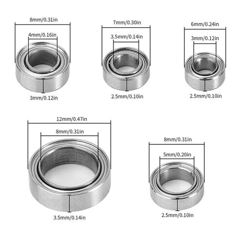Rc Parts for Traxxas for TRX4M 1/18 22PCS Steel Bearing Kit Upgrade Accessories RC Car Replacement Parts in Saudi Arabia