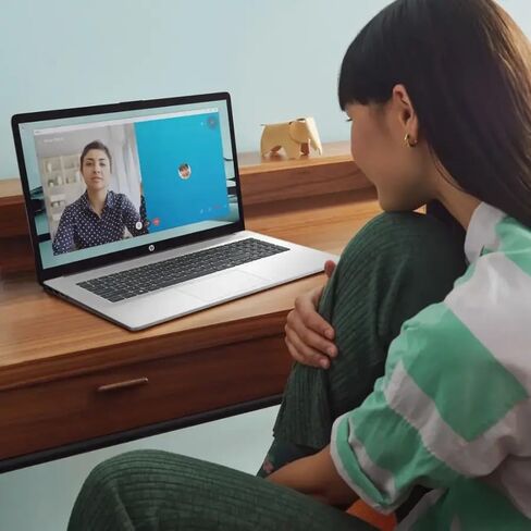 HP Chromebook x360 14-inch HD Touchscreen Laptop, Intel Celeron N4000, 4 GB RAM, 32 GB eMMC, Chrome (14b-ca0010nr, Ceramic White/Mineral Silver) in Kuwait