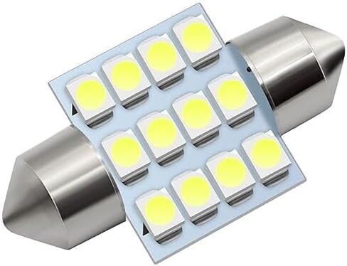 Bulb - DE3175 31mm Festoon LED Bulbs White, DE3175 DE3021 LED Car Interior Dome Lights Bulbs Super Bright for Truck Dome Map Door Courtesy Trunk Lights Pack of 4 in Saudi Arabia