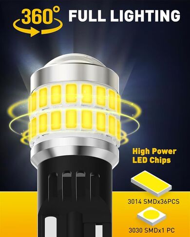 194 مصباح LED أبيض، 700% أكثر سطوعًا مقاس 1:1، 168 2825 W5W T10 لمبات سيارة خالية من الأخطاء، مع تصميم مجوف لتبديد الحرارة وتقنية عرض عالية الدقة لإضاءة صندوق باب خريطة القبة، حزمة من 2 in Saudi Arabia