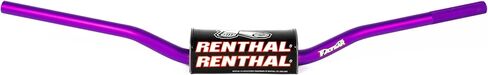 Renthal 821-01-PE Fatbar Mcgrath/KTM SX125-450 2016+/Suzuki 2018+ Purple 1 1/8-Inch MX/Enduro Handlebar in Saudi Arabia