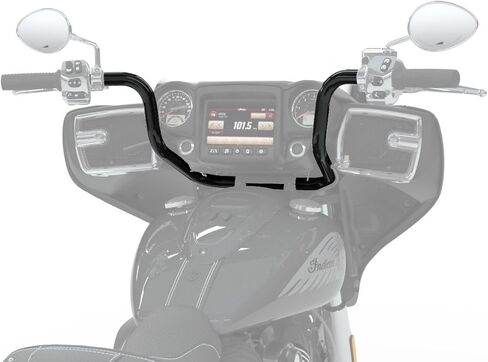 2018-2021 Genuine Indian Chieftain Roadmaster Mid Rise Handlebar 2883450-266 BLK in Saudi Arabia