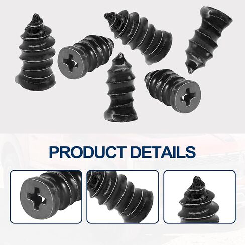 Tire Repair Kit - 40pcs Vacuum Rubber Nails for Emergency Puncture Repair on All Vehicles (Car, Truck, Motorcycle, ATV, Tractor tire,JP) in Kuwait