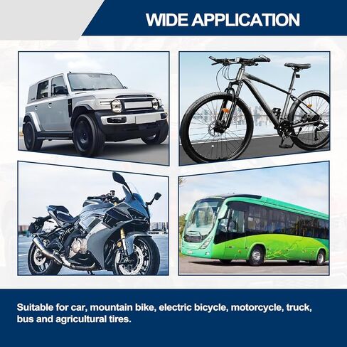 Tire Repair Kit - 40pcs Vacuum Rubber Nails for Emergency Puncture Repair on All Vehicles (Car, Truck, Motorcycle, ATV, Tractor tire,JP) in Kuwait