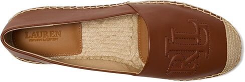 Lauren Ralph Lauren Cameryn Nappa Leather Espadrille in Kuwait