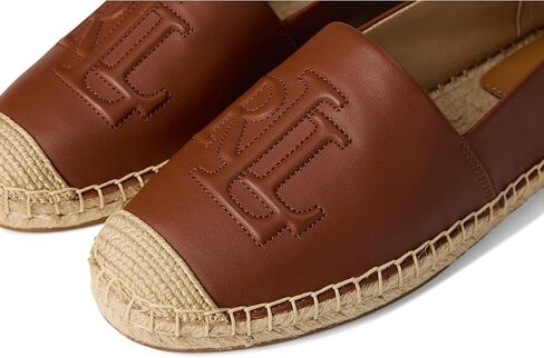 Lauren Ralph Lauren Cameryn Nappa Leather Espadrille in Kuwait