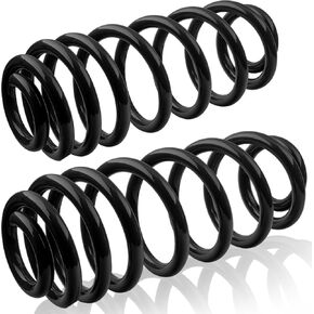 929-930 Rear Suspension Coil Spring Provide Extra 70% Load Capacity for Chevrolet Tahoe 2000-2017, Avalanche Suburban 1500 2000-2014 & GMC Yukon 2000-2017 & Escalade 2002-2006-Red in Kuwait