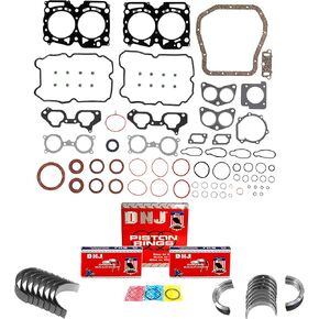 طقم إعادة حلقة المحرك DNJ RRK722 لـ 2006-2015 سوبارو فورستر امبريزا WRX STI 2.5L H4 16V DOHC 2458cc in Kuwait