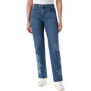 Gloria Vanderbilt Womens Amanda Classic High Rise Tapered Jean Petite in Saudi Arabia
