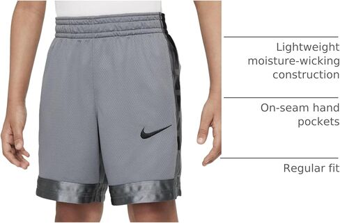 Nike Big Boy's (8-20) Dri-Fit Elite Stripe Basketball Shorts (Game Royal, Medium) in Kuwait