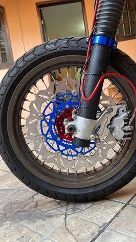 TOFR YZ250F DRZ400 WR450F كبير الحجم 320 مللي متر دوار الفرامل الأمامية لياماها YZ250F YZ450F YZ125 WR250F لسوزوكي RM125 RM250 DRZ 400 E S SM in Kuwait