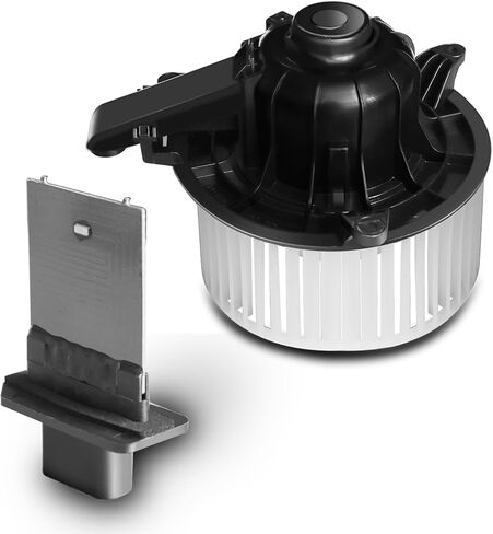 HVAC Heater Blower Motor and Resistor Compatible with Ford Vehicles - F150 2009-2014, Expedition 2009-2017 Front - Replace# 700237 3F2Z18591AA, Without ATC in Saudi Arabia