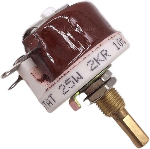 1pc 25w 50w 100w.BC1 military level.ceramic.potentiometer.Disc shape.adjustable resistor.sliding rheostat(Max R-5 ohm,Max power 100w) in Saudi Arabia