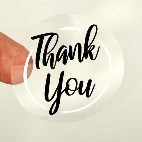 Transparent (Clear) Custom Stickers, Personalized Vinyl Decals with Your Logo, Name, or Text, Waterproof Labels for Business, Branding, Circle, Square, or Rectangle 1.5-5 inch, 100 Qty (Transparent) in Saudi Arabia