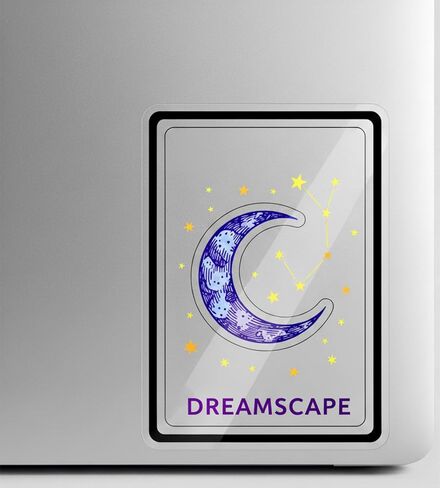 Transparent (Clear) Custom Stickers, Personalized Vinyl Decals with Your Logo, Name, or Text, Waterproof Labels for Business, Branding, Circle, Square, or Rectangle 1.5-5 inch, 100 Qty (Transparent) in Saudi Arabia