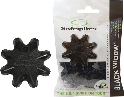 Softspikes Black Widow Classic Cleat Small Metal Thread, 22 Count in Saudi Arabia