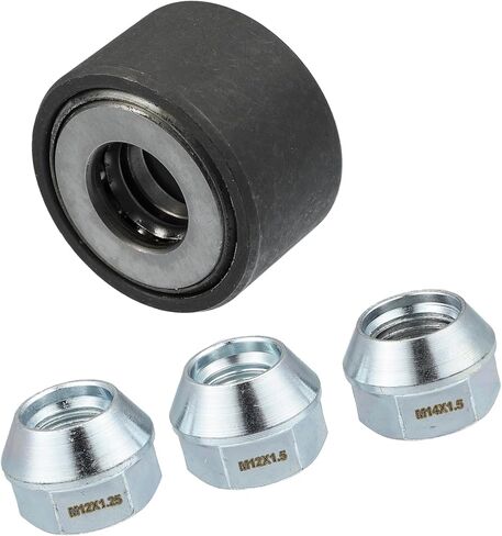أداة تثبيت مسمار العجلة العالمية، أداة مسمار الإطارات، M12x1.25 M12x1.5 M14x1.5، مكواة، مع صواميل عجلة سداسية 3/4 بوصة، لون فضي، مجموعة واحدة بديلة in Saudi Arabia