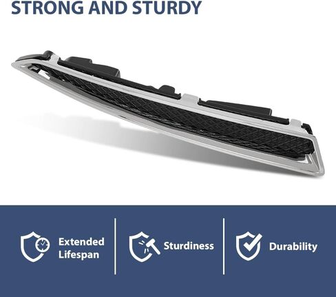 PIT66 Lower Grille Grill, Compatible with 2013-2018 Dodge Ram 1500, Bumper Close Out Panel (Dodge Ram 1500, 2013-2018) 68207015AA in Saudi Arabia
