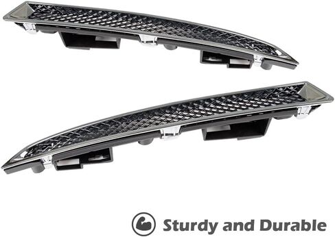 PIT66 Lower Grille Grill, Compatible with 2013-2018 Dodge Ram 1500, Bumper Close Out Panel (Dodge Ram 1500, 2013-2018) 68207015AA in Saudi Arabia