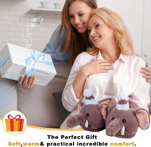 شباشب نسائية شباشب حيوانات البطريق اللطيفة شباشب فروي جديدة أحذية منزلية شتوية دافئة شباشب كرتونية للخروج (أزرق داكن، كبير) in Kuwait