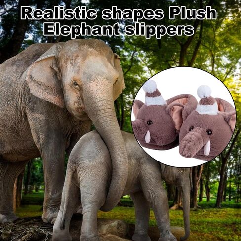 شباشب نسائية شباشب حيوانات البطريق اللطيفة شباشب فروي جديدة أحذية منزلية شتوية دافئة شباشب كرتونية للخروج (أزرق داكن، كبير) in Kuwait