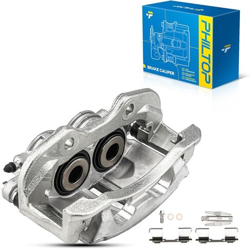 PHILTOP Rear Left Brake Caliper Compatible with 2001-2006 Silverado 1500, 2000-2006 Tahoe, 2001-2006 Sierra 1500, 2000-2006 Suburban 1500, 2000-2006 Yukon, 2002-2006 Avalanche 1500, 18-P4764 in Saudi Arabia