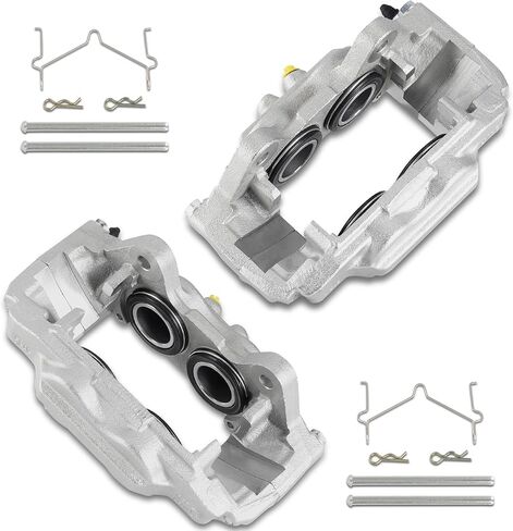 Front Brake Caliper Kit Right + Left Assembly 192713 192712 Compatible for Toyota Tundra 4Runner Sequoia with Casting #13WL 2000-2007 (Set of 2) in Saudi Arabia