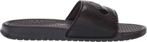 Nike Men's Benassi Just Do It Slide Sandal, Black/White-University Red, 13 in Kuwait
