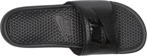 Nike Men's Benassi Just Do It Slide Sandal, Black/White-University Red, 13 in Kuwait