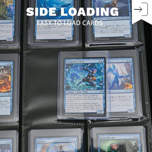Toploader Binder 4 Pocket,Holds 128 Top Loaders,Top Loader Binder 4 Pocket for 3" x 4"Rigid Cards,Double Sided Card Binder Abulm in 3"x4"Toploaders for Trading Cards in Saudi Arabia