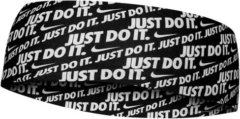 Nike Womens Fury Headband 3.0 Black | White in Saudi Arabia