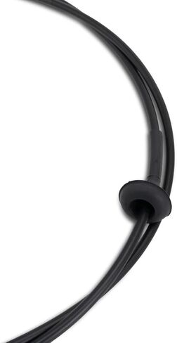KarParts360 For Ford Econoline Super Duty 1999 Hood Release Cable | Black | Plastic/Metal | Replacement For 5C3Z16916AA in Saudi Arabia