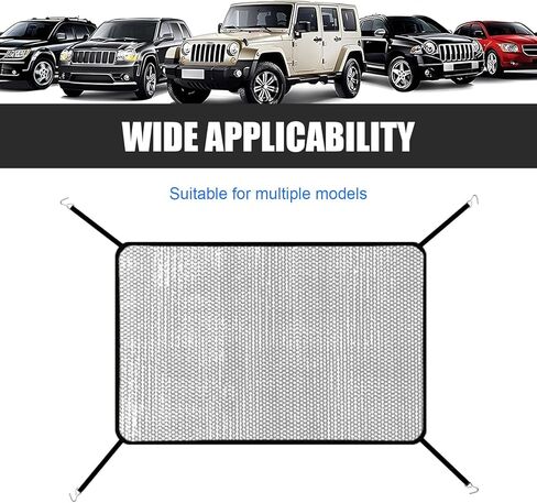2 PCS Car Grille Protection Net, Thickened Heat-resistant & Anti-aging Vehicle Air Intake Filter, Engine Compartment Protection Net for Block Debris Small Animals, for Most Cars (Black) in Saudi Arabia