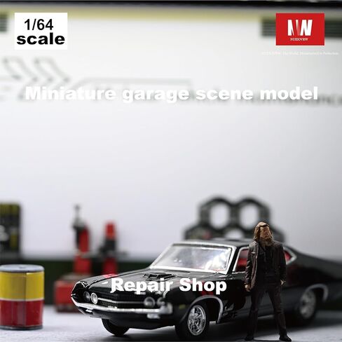 Display Case for Hot Wheels,Diorama 1/64 Scale Car Garage Model with LED Lights and Acrylic Cover, Stackable Car Parking Lot Model,Diecast Car Display Case (Underground Garage) in Saudi Arabia
