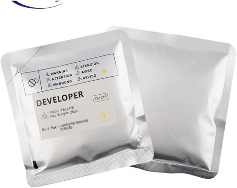 1 قطعة DV313 المطور مسحوق إعادة التعبئة متوافق مع نماذج الطابعة C258 C308 C368 C458 C558 C658 DV-313 DV313 (1 قطعة DV313 M 250 جرام) in Kuwait