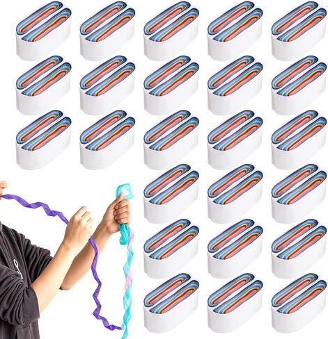 24 pcs Magic Tricks for Adults, Funny Colored Mouth Coils Magic Trick Vomit Paper Clown Props, Stage Gimmick Illusion Magics Accessories for Magician Performance in Kuwait