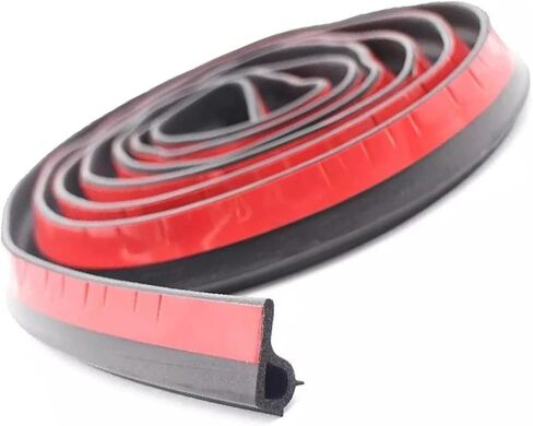 Universal Weather Pickup Truck Van Tail Gate Seal Strip Soundproof Black Rubber in Saudi Arabia