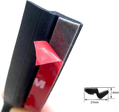 1Meter Type Car Rubber Seal Sound Insulation Weatherstrip Edge Trim Noise Insulation Car Door Sealing Strip(P Type) in Saudi Arabia