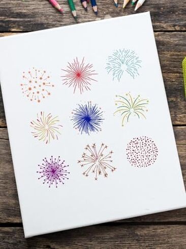 Christmas Firework Star Clear Stamps for Card Making, Snowflake Happy New Year Clear Rubber Stamps Silicone Reusable Stamp for DIY Scrapbooking Paper Craft Album Decoration in Saudi Arabia
